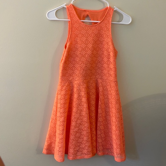 aeropostale orange dress Buy Aeropostale Aero Embroidered Balloon Sleeves Midaxi Dress In Orange